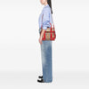 Burberry Haymarket Check Coated Canvas Minford Portrait Satchel Secondhand