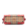 Burberry Haymarket Check Coated Canvas Minford Portrait Satchel Secondhand
