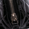 Chanel CC Quilted Patent Cosmetic Pouch Secondhand