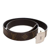 Louis Vuitton Monogram LV Cut Reversible Belt Secondhand
