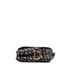 Dior Mini Oblique Canvas Saddle Bag Secondhand