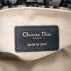 Dior Mini Oblique Canvas Saddle Bag Secondhand