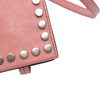 Prada Glace Calf Studded Etiquette Flap Crossbody Secondhand