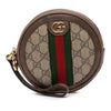 Gucci GG Supreme Ophidia Round Clutch Secondhand