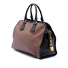 Prada Bicolor Saffiano Top Handle Handbag Secondhand