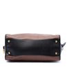 Prada Bicolor Saffiano Top Handle Handbag Secondhand