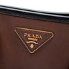 Prada Bicolor Saffiano Top Handle Handbag Secondhand