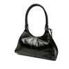 Prada Medium Glossy Calfskin Shoulder Bag Secondhand
