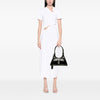 Prada Medium Glossy Calfskin Shoulder Bag Secondhand