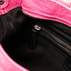 Balenciaga Small Lambskin Motocross Neo Cagole Satchel Secondhand