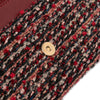 Chanel CC Quilted Tweed Wallet On Chain Secondhand