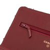 Chanel CC Quilted Tweed Wallet On Chain Secondhand