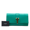 Saint Laurent Leather Chyc Ligne Clutch Secondhand