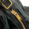 Saint Laurent Small Calfskin Emmanuelle Fringe Bucket Bag Secondhand