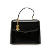 Saint Laurent Leather Logo Charm Top Handle Bag Secondhand