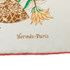Hermès Fleurs et Papillons de Tissus Silk Scarf 90 Secondhand