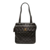 Chanel CC Quilted Lambskin Front Pocket Tote Secondhand