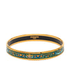 Hermès Narrow Enamel Fruits Cloisonne Bangle 65 Secondhand