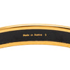 Hermès Narrow Enamel Fruits Cloisonne Bangle 65 Secondhand