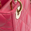 Dior Mini Lambskin Cannage Lady Dior Secondhand