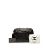 Chanel CC Diamond Quilted Lambskin Tassel Camera Bag Secondhand