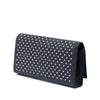 Saint Laurent Leather Monogram Crystal Studded Cassandre Clutch Secondhand