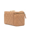 Chanel Small Quilted Lambskin Pillow Crush Vanity Case with Chain Secondhand