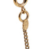 Chanel Gold Plated Enamel CC Pendant Necklace Secondhand
