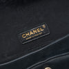 Chanel Medium Classic Bicolor Caviar and Iridescent Calfskin Double Flap Secondhand