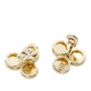 Bvlgari 18K Yellow Gold Onyx Bvlgari Clip On Earrings Secondhand