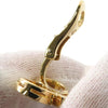 Bvlgari 18K Yellow Gold Onyx Bvlgari Clip On Earrings Secondhand