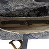 Dior Canvas Embroidered Reverse Toile De Jouy Saddle Bag Secondhand