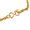 Chanel CC Gold Plated Station Chain Long Necklace Secondhand