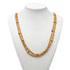 Chanel CC Gold Plated Station Chain Long Necklace Secondhand