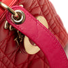 Dior Medium Bicolor Lambskin Cannage Lady Dior Secondhand