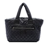 Chanel Medium Quilted Nylon Reversible Coco Cocoon Tote Secondhand