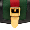 Gucci Calfskin Sylvie Web Compact Wallet Secondhand