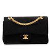 Chanel Small Classic Jersey Double Flap Secondhand