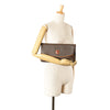 Celine Macadam Coated Canvas Clutch Secondhand