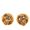 Chanel CC Gold Plated Clip On Earrings Secondhand