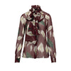 Secondhand Dolce & Gabbana Sheer Floral Print Shirt - '10s