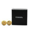 Secondhand Chanel Gold Plated CC Clip On Earrings