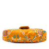 Gucci Large GG Marmont Matelasse Silk Embroidered Floral Shoulder Bag Secondhand