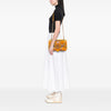 Gucci Large GG Marmont Matelasse Silk Embroidered Floral Shoulder Bag Secondhand