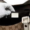 Gucci GG Canvas Web New Ladies Tote Secondhand