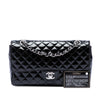 Chanel Medium Quilted Patent Secret Label Flap Secondhand