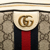 Gucci Small GG Supreme Textured Calfskin Web Ophidia Camera Bag Secondhand
