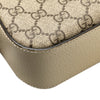 Gucci Small GG Supreme Textured Calfskin Web Ophidia Camera Bag Secondhand