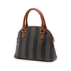Fendi Pequin Coated Canvas Dome Satchel Secondhand