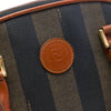 Fendi Pequin Coated Canvas Dome Satchel Secondhand